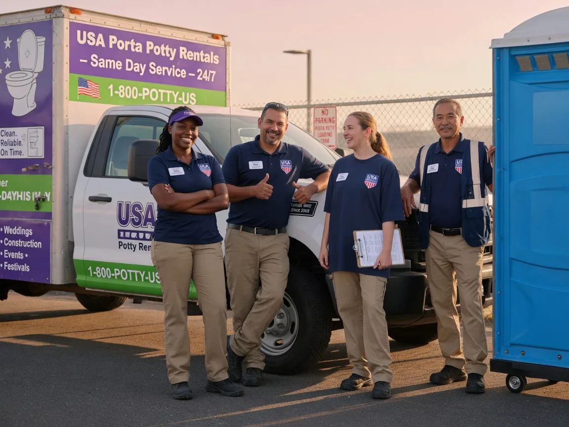 Porta Potty Rental company in Woolwine, VA